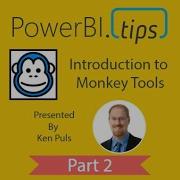 PowerBI Tips Tutorial Monkey Tool Introduction Part 2