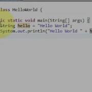 1 Hello World Java Tutorial
