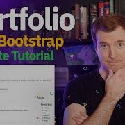 Bootstrap Portfolio Website Tutorial Bootstrap 5