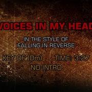 Falling In Reverse Voices In My Head Clean Karaoke