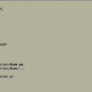 CPAN Distribution Directory Layout For Perl Modules