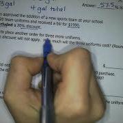 Percent Unit Multi Step Percent Problems PART II