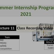 Lecture 11 Data Acquisition Part 2