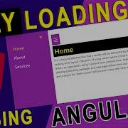 Angular 8 Routing With Lazy Loading SideNav Navbar Angular 8 7 Lazy Loading In Angular