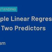 Multiple Linear Regression With Two Predictors