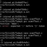 C Programming Error Checking With Scanf And While Loops