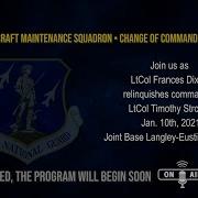 192nd Wing Change Of Command Ceremonies