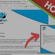 Как создать профессиональный шаблон фирменного бланка для Google Docs эстетический