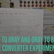 How To Do Gray To Binary Binary To Gray Code Converter S Experiments In Dld Lab DLD Lab Expt S