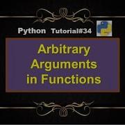 Arbitrary Arguments For Functions In Python Python Tutorial In Urdu Hindi