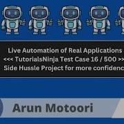 Live Automation Of Real Projects Using Selenium Java Part 16 TC RF 016