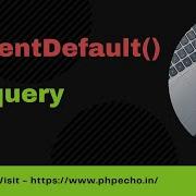 PreventDefault In Jquery Web Application