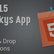 HTML5 Programming Tutorial Learn HTML5 Stickys App Course Drag And Drop Functions