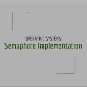 Implementing Semaphore Operating Systems Bangla Tutorial