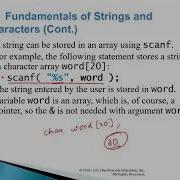 All About Strings Part 1