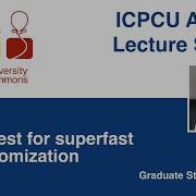 Lijie Chen The Quest For Superfast Derandomization