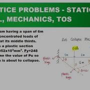 Plastic Analysis Concept Part 1