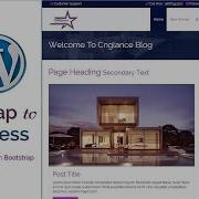 Bootstrap To WordPress Theme Development Part 2 How To Develop Header And Footer In WordPress