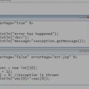 Exceptions Handling In JSP Documents