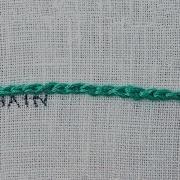 How To Do A Chain Stitch
