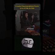 Save It Try It Create Claymorphism Login Form In Html Shorts Css Developer Coding
