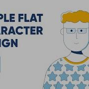 Simple Flat Character Design In Illustrator In 1 Minute Illustrator Tutorial