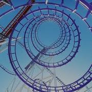 CorkScrew Massive Roller Coaster POV 4K