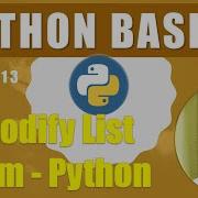 Python Tutorial For Beginners Part 13 Modify List Items In Python