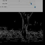 Setting Threshold Values For Canny Edge Detector Using Trackbars In OpenCV