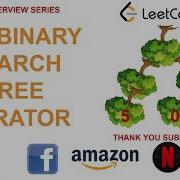 Binary Search Tree Iterator Leetcode 173 THANK YOU FOR 500 SUBSCRIBERS
