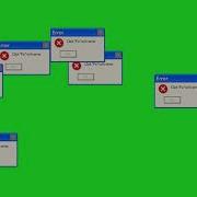 Windows Error Meme Green Screen