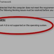 Fix NET Framework 4 8 Is Not Supported On This Operating System Error Windows 10 8 7