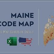 Maine Zip Code Map In Excel Zip Codes List And Population Map