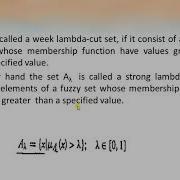 CS 361 Soft Computing Module 4 Lambda Cut Fuzzy Set And Relation