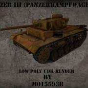 Panzer III UDK Low Poly Render