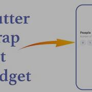 Flutter Wrap List Generate Generate Dynamic Widgets Row Column Layout