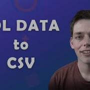 Convert SQL Data To CSV Database Connection And Data Manipulation