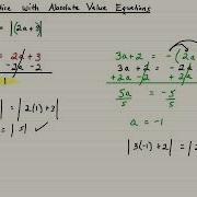 Absolute Value Equations 4