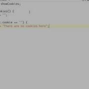 JavaScript Cookies Part 2