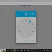 Angular Material NGX Timepicker