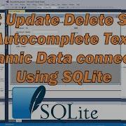 Insert Update Delete In Vb Net Using Sqlite Database