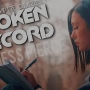 The Vampire Diaries Broken Record Madness Pierce