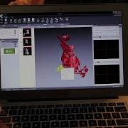KScan3D Kinect Based 3D Scanning Software Demonstration At Siggraph 2012