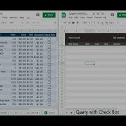Query And Check Box