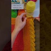 Crochet Wavy Shell Stitch Edging Border Shorts