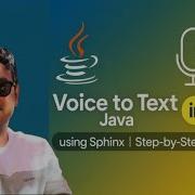 Voice To Text In Java Using Sphinx Java Speech Recognition Sphinx CODEwithROY CH 08