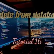 Delete Data From Database Java Tutorial 16