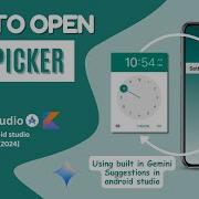 Time Picker In Android Studio 2024 JellyFish Tutorial Kotlin
