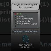 Python Reference Trick Can You Guess This Output Shorts Viralshorts