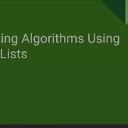 AP CS A Unit 7 Lesson 3 Creating Algorithms Using ArrayLists